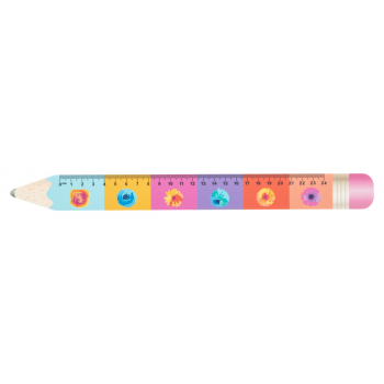 Linjka 24cm/ołówek Sharpy 24