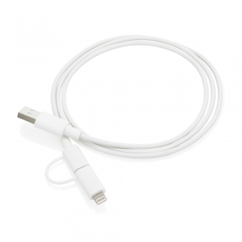 Kabel 2 w 1 z wtyczką Apple 