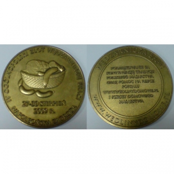 Medal okolicznościowy 2D - 3D