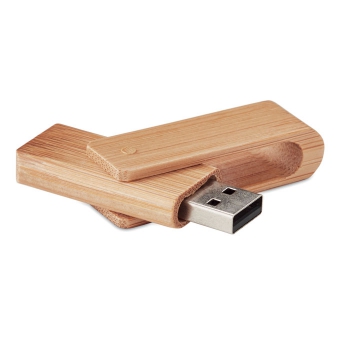 Pamięć USB 16 GB z bambusową osłoną