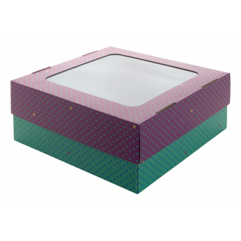Kartonik/pudełko CreaBox Gift Box Window L