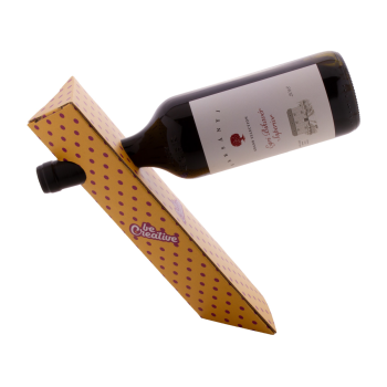Personalizowany uchwyt na butelkę do wina Winofloat