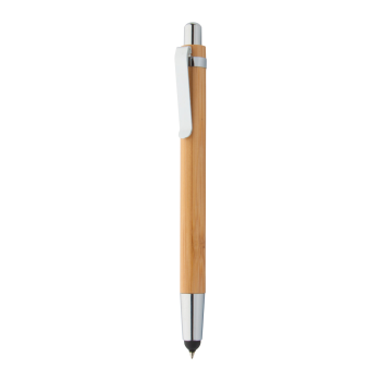 Bambusowy długopis dotykowy Tashania Black