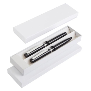 Zestaw piśmienny metalowy długopis i pióro kulkowe INCLOS