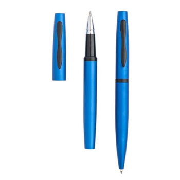 Zestaw piśmienny - metalowy długopis i pióro kulkowe METY