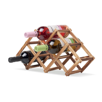Składany stojak na wino