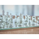 Szklany zestaw do gry w szachy SCAGLASS